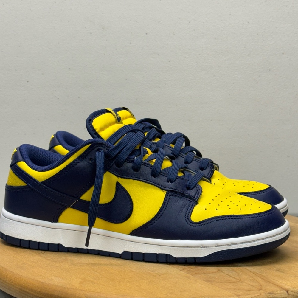 Nike Dunks Low Michigan Men’s Size 9 DD1391-700